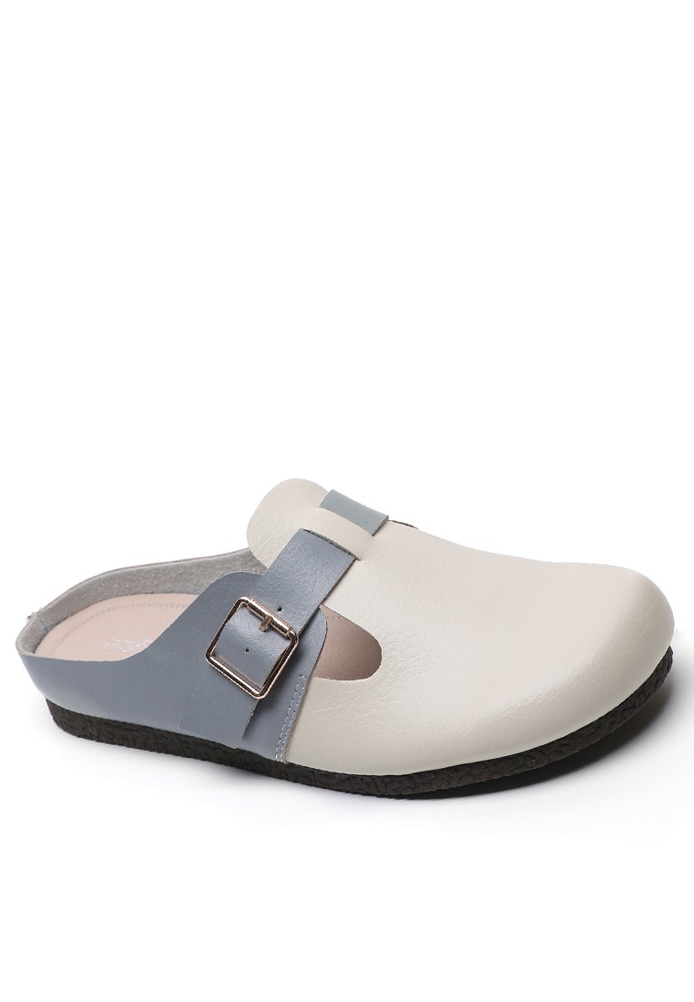 Round Toe Synthetic Leather Beach Sandals WW959-2