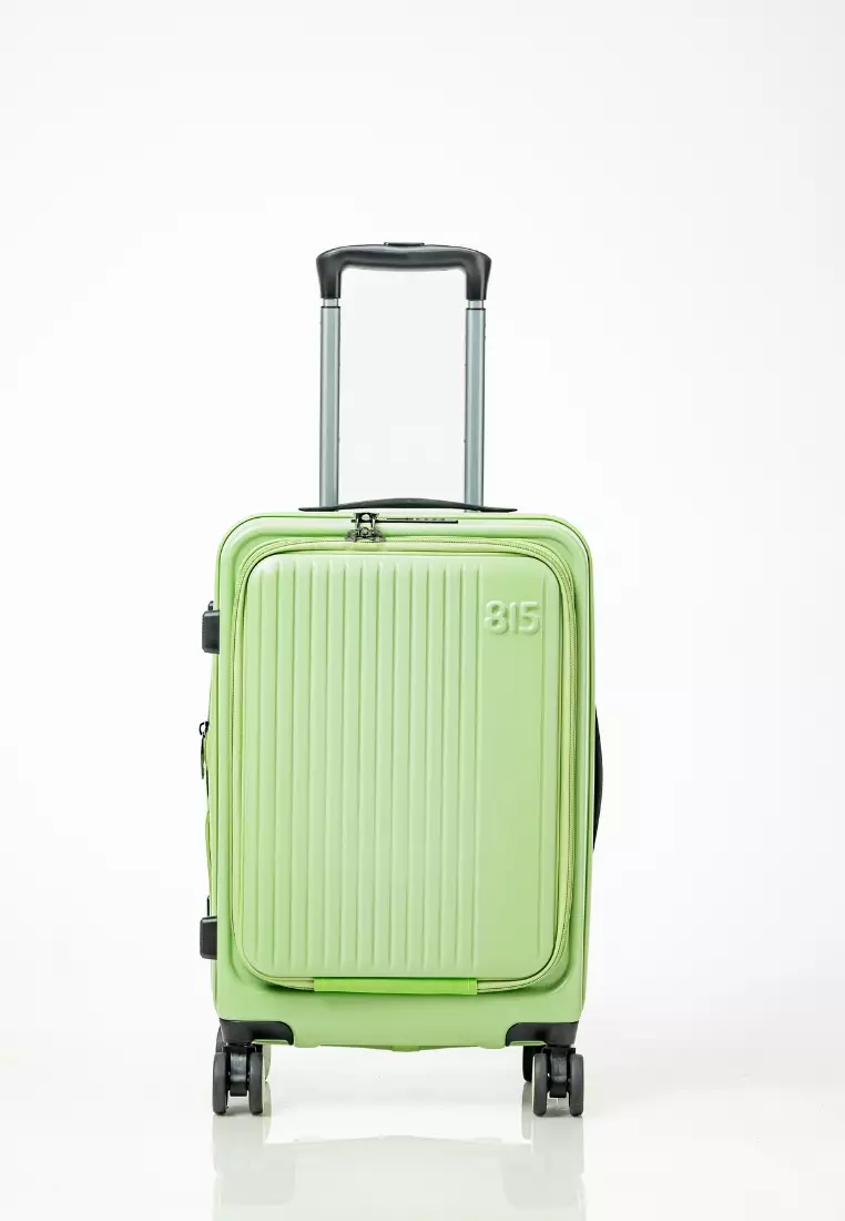 Alpha 3pcs Set 20, 24, 28"  Hard Case Luggage in Matcha