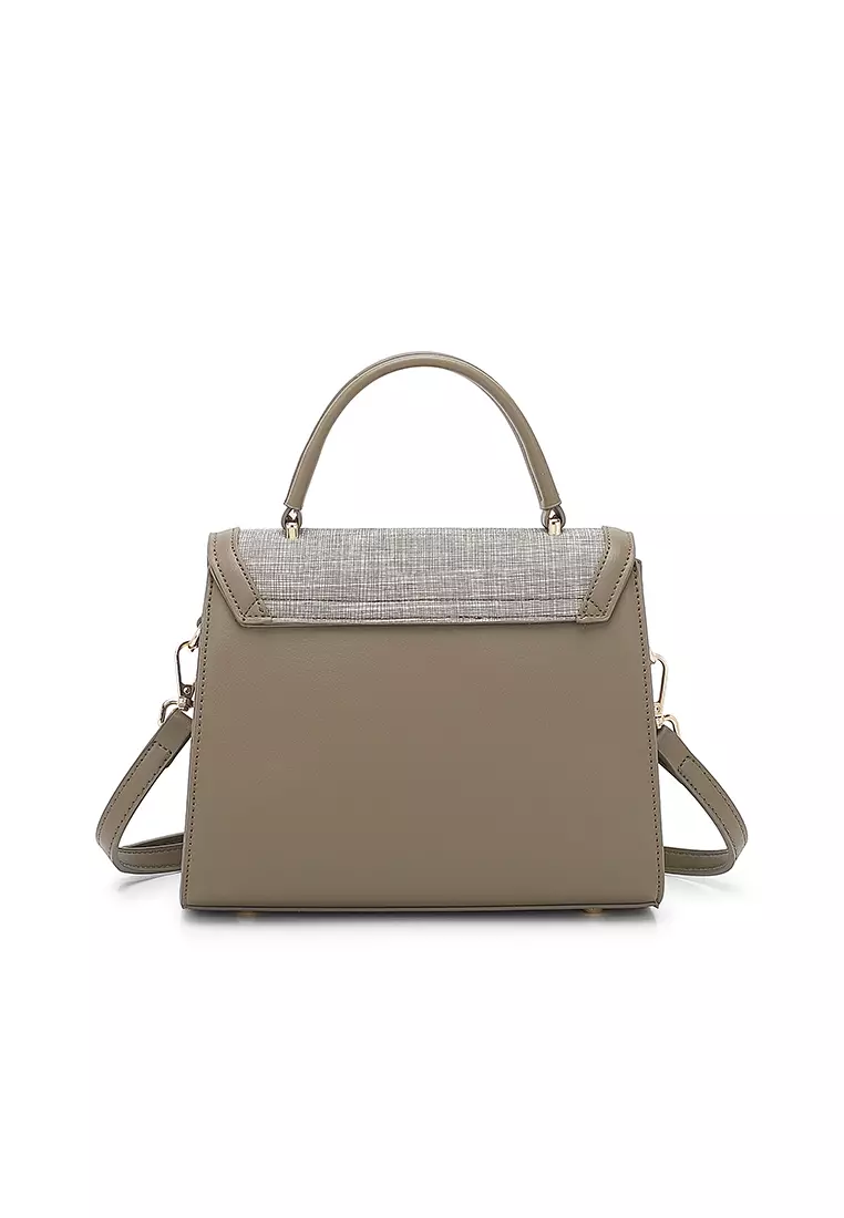 Women's Top Handle Bag / Sling Bag / Crossbody Bag (Tas Selempang / Tas Tangan) - Hijau