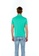 HOM green Polo S/S Solid Trim Fabric 9ED49AAD47CD72GS_4