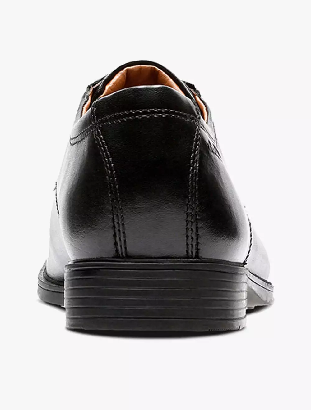 Clarks Tilden Walk - Black Leather - Black Leather