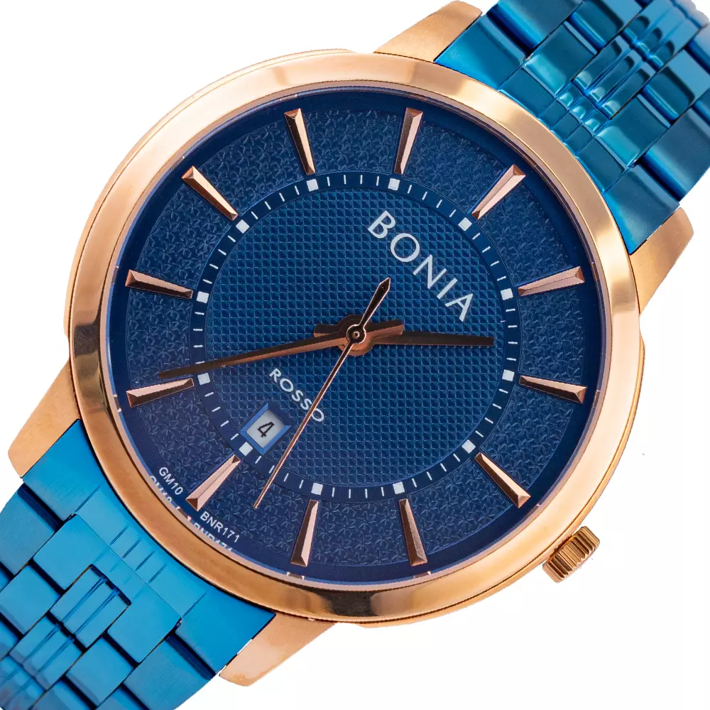 Jam Tangan Bonia Rosso Jam Tangan Pria BR171-1582 Original