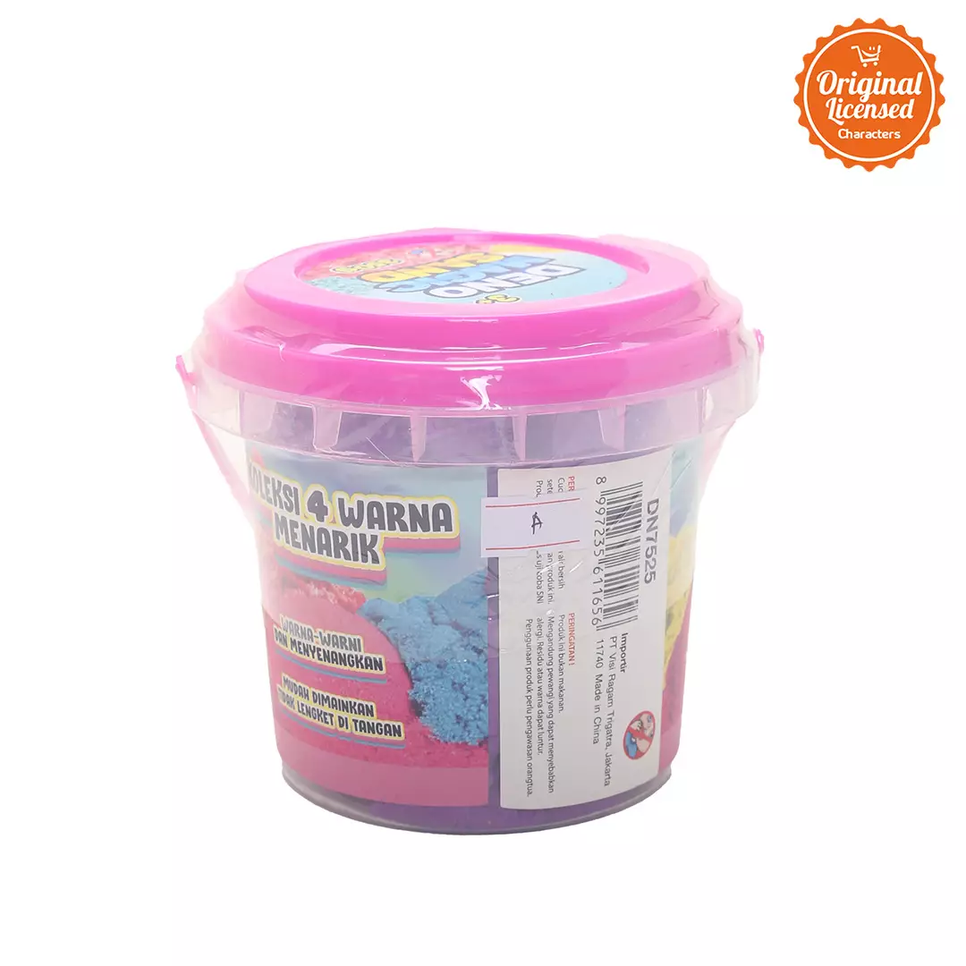 Mainan Anak Deno Magic Sand (Bucket) Pink