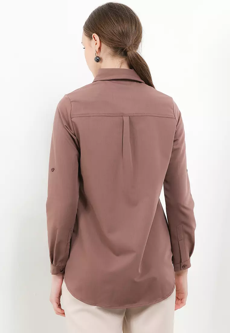 Femme Kemeja Slim Fit