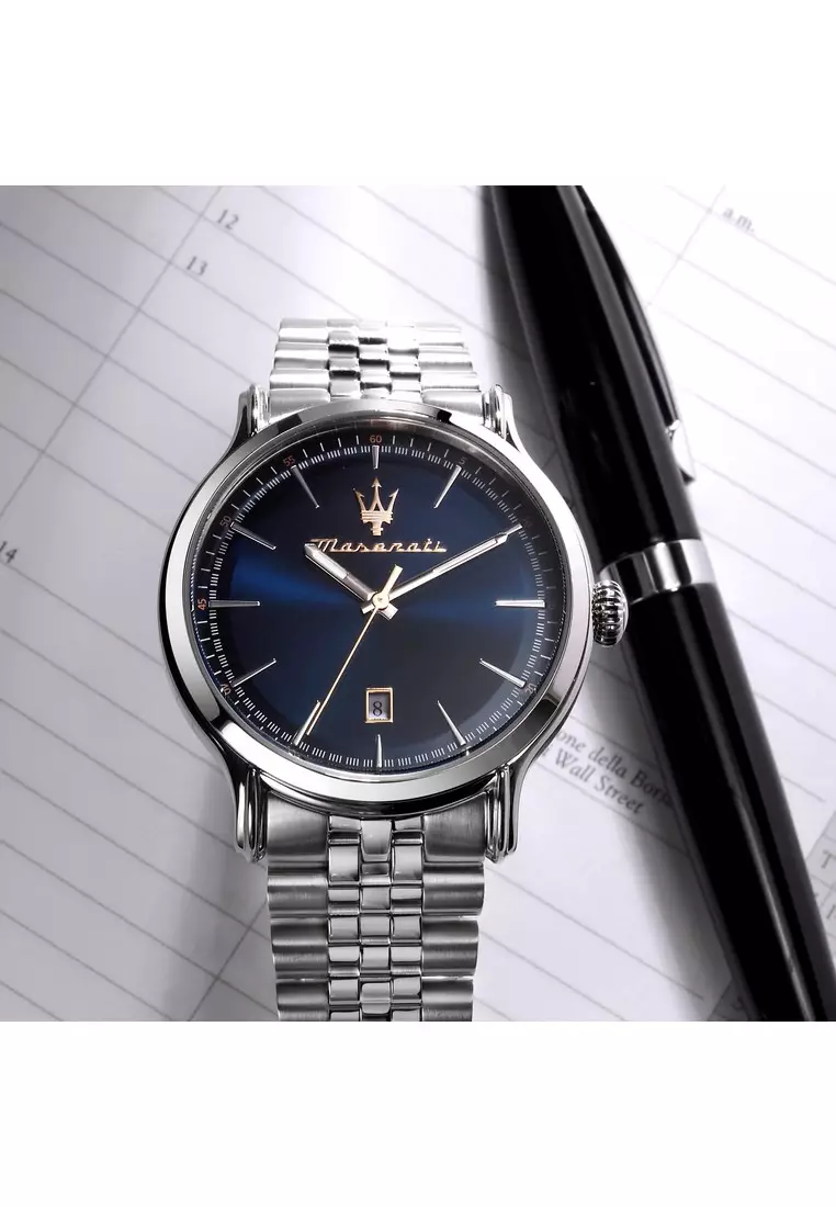 Buy Maserati 【2 Years Warranty】Maserati Epoca 42mm Blue Dial