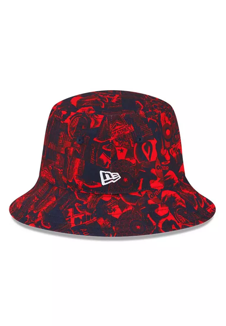 カタリスト STENCIL BUKET HAT”BLACK×RED“