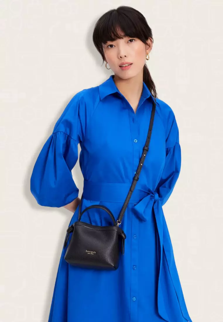 Kate Spade Knott Mini Crossbody Tote Black