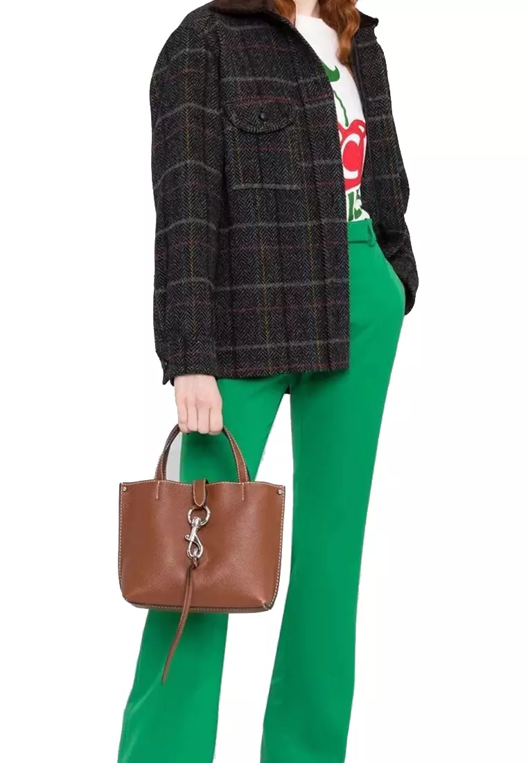 Megan Mini Tote Bag in Dark Luggage CU22EMXX58