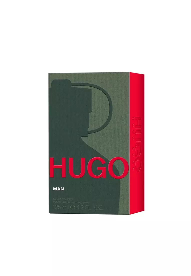 HUGO Man Eau De Toilette For Men 125ml - Green Apple, Aromatic Notes, Fir Balsam - Aromatic Fruity  Perfume - EDT For Men