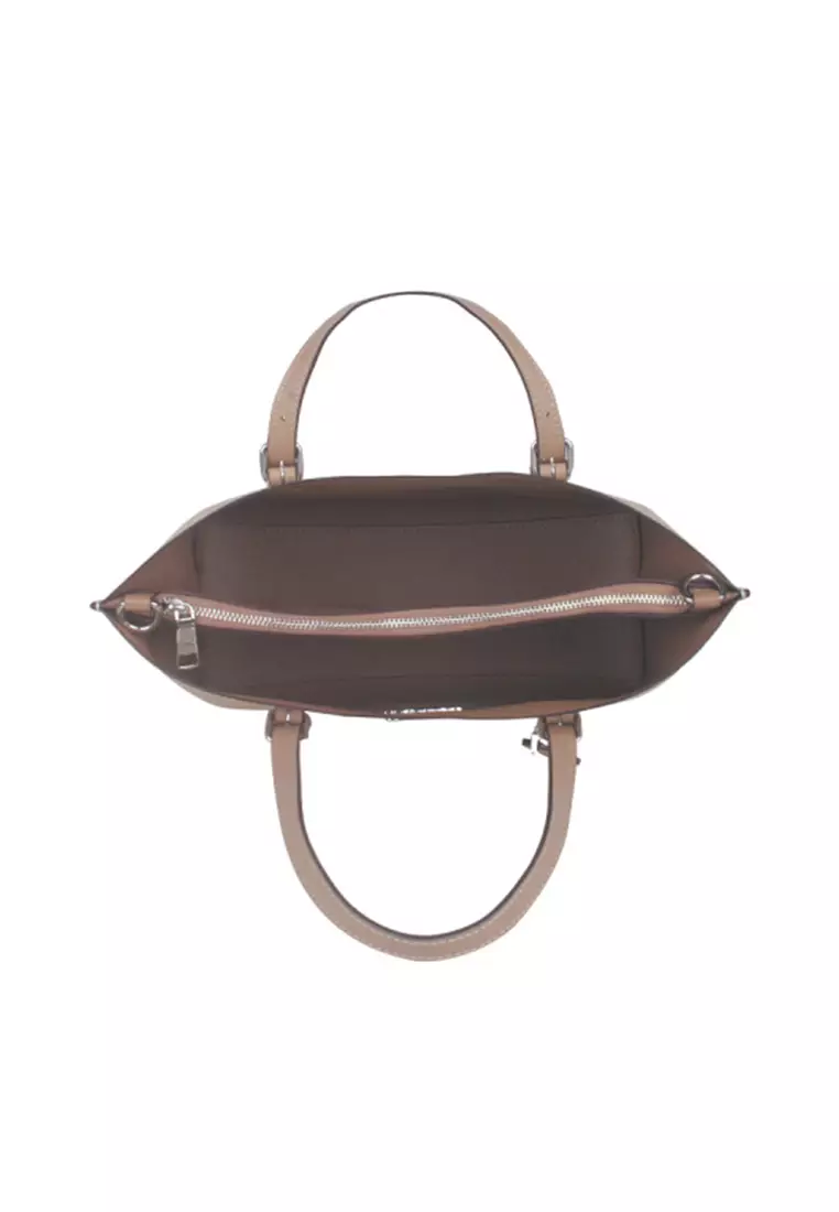 Mollie 女士托特包沙黃色配灰褐色CV965