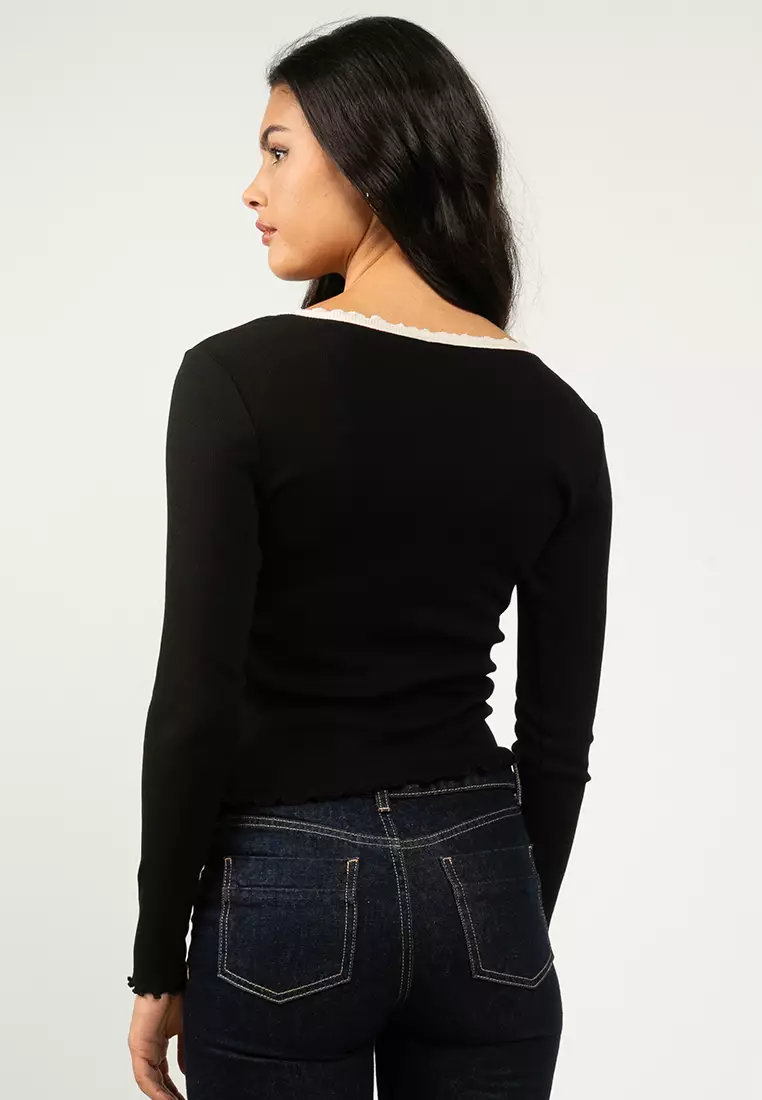 Buy ONLY Long Sleeve Button Cardigan 2026 Online | ZALORA