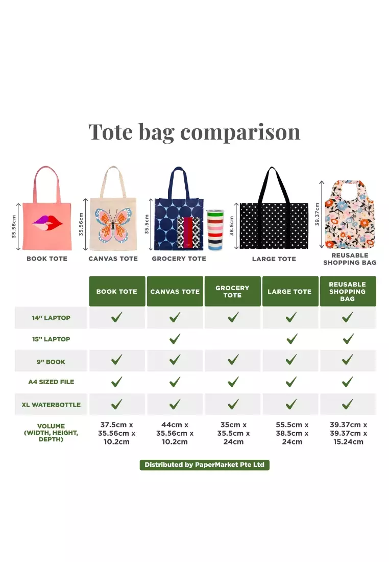 Kate Spade NY Stationery Kate Spade Canvas Book Tote