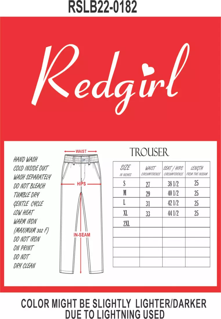 Colored Trouser Pants