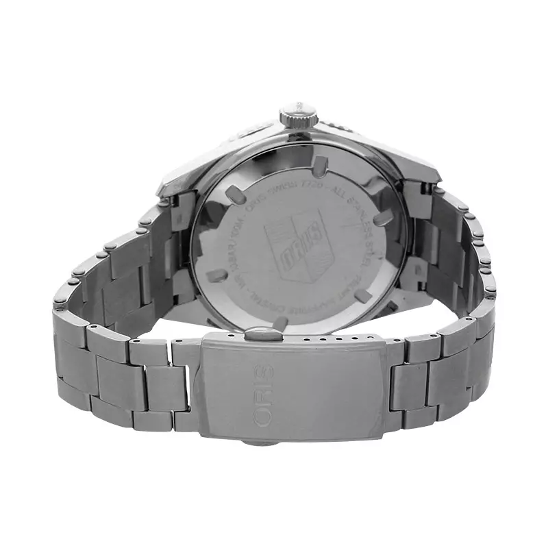 Jam Tangan Pria Oris Divers 01-733-7720-4055-07-8-21-18 Sixty-Five Blue Dial Stainless Steel Strap