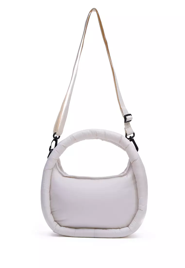HUNT☆Framed Puffer Large Hobo - White Willow Buy Hunter Boots FRAMED PUFFER MIDI HOBO 2025 Online | ZALORA