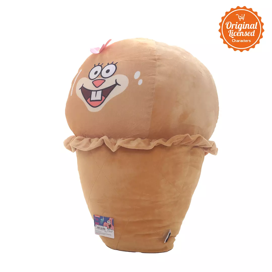 Spongebob Bantal Boneka Ice Cream 1V Sandy Xl 50x25 cm