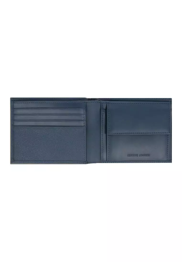 Crossing Elite Bi-fold Leather Wallet [12 Card Slots] RFID - Jeans