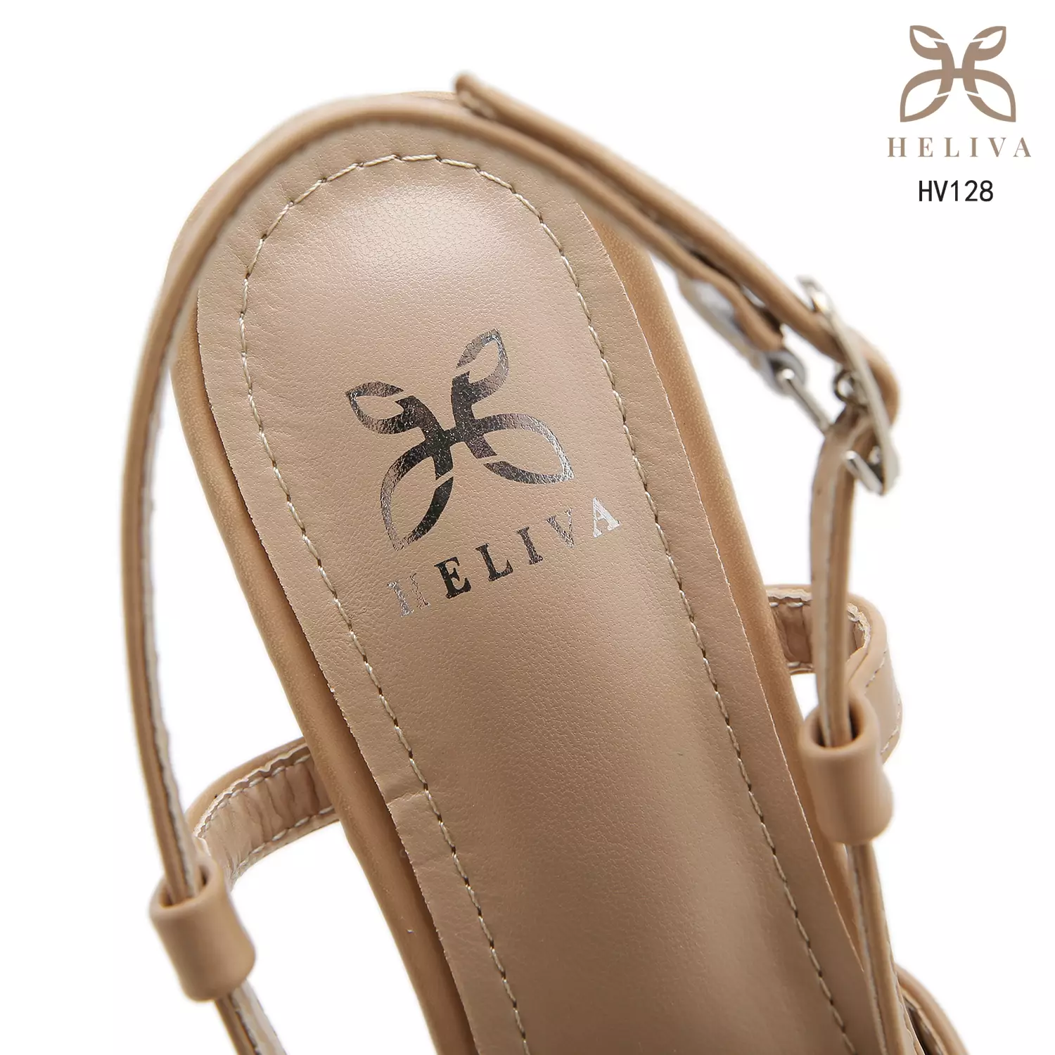 HELIVA MARLENA 5cm Slingback Block Heels Refined Tweed Texture & Classic Pointed Toe HV128