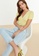 Trendyol yellow Crossover Knit Crop Top D6B98AAF5766CBGS_4