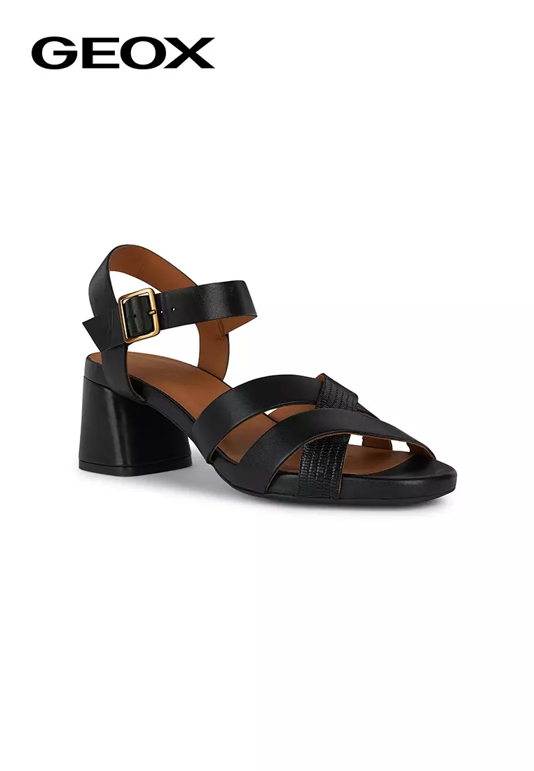 Women's D Genziana Mid B Heeled Sandals