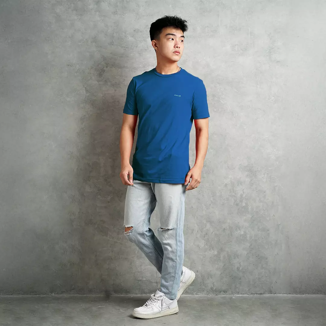 Kale Arion Dark Blue / T-Shirt Pria Lengan Pendek / Unisex