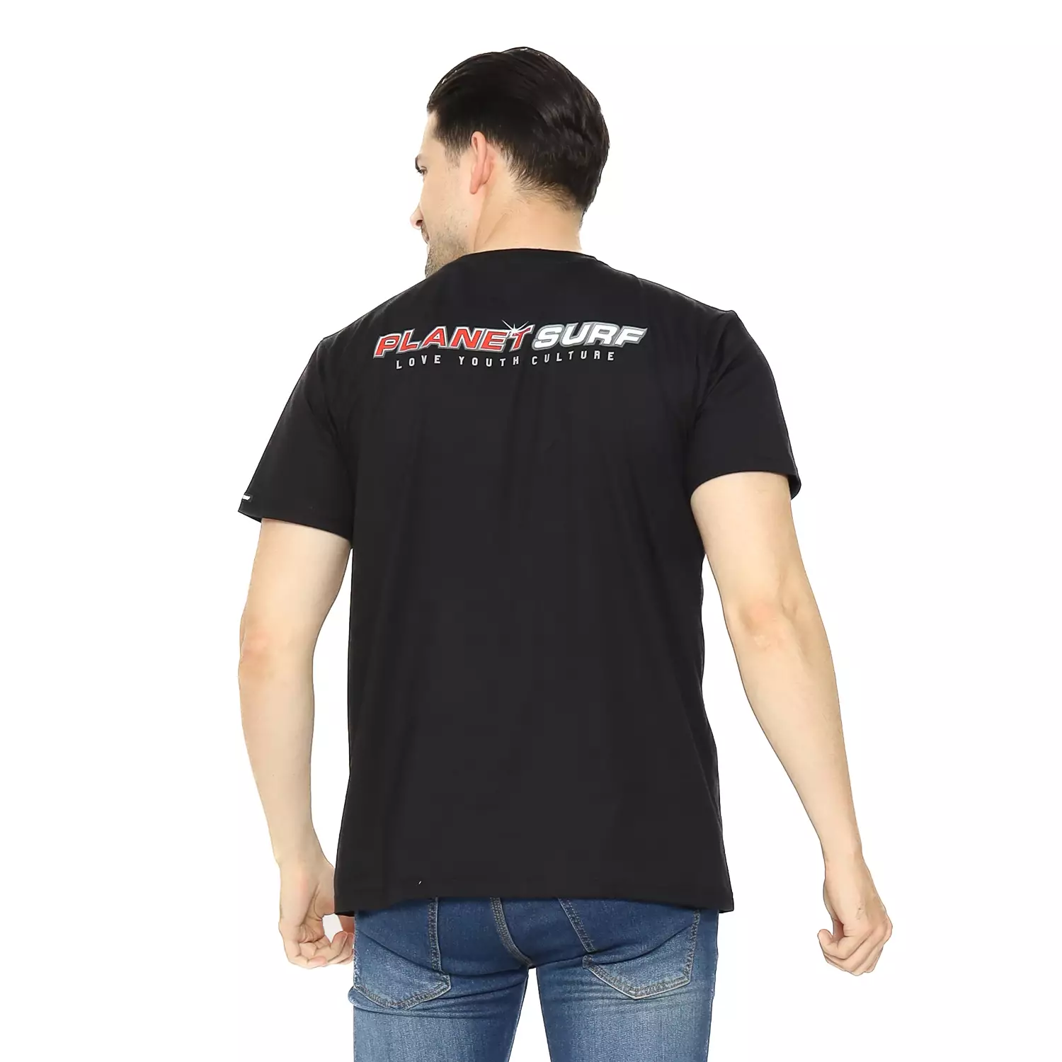 Planet Surf Clothing Kaos Lengan Pendek Pria Abzei Men Tee Planet Surf