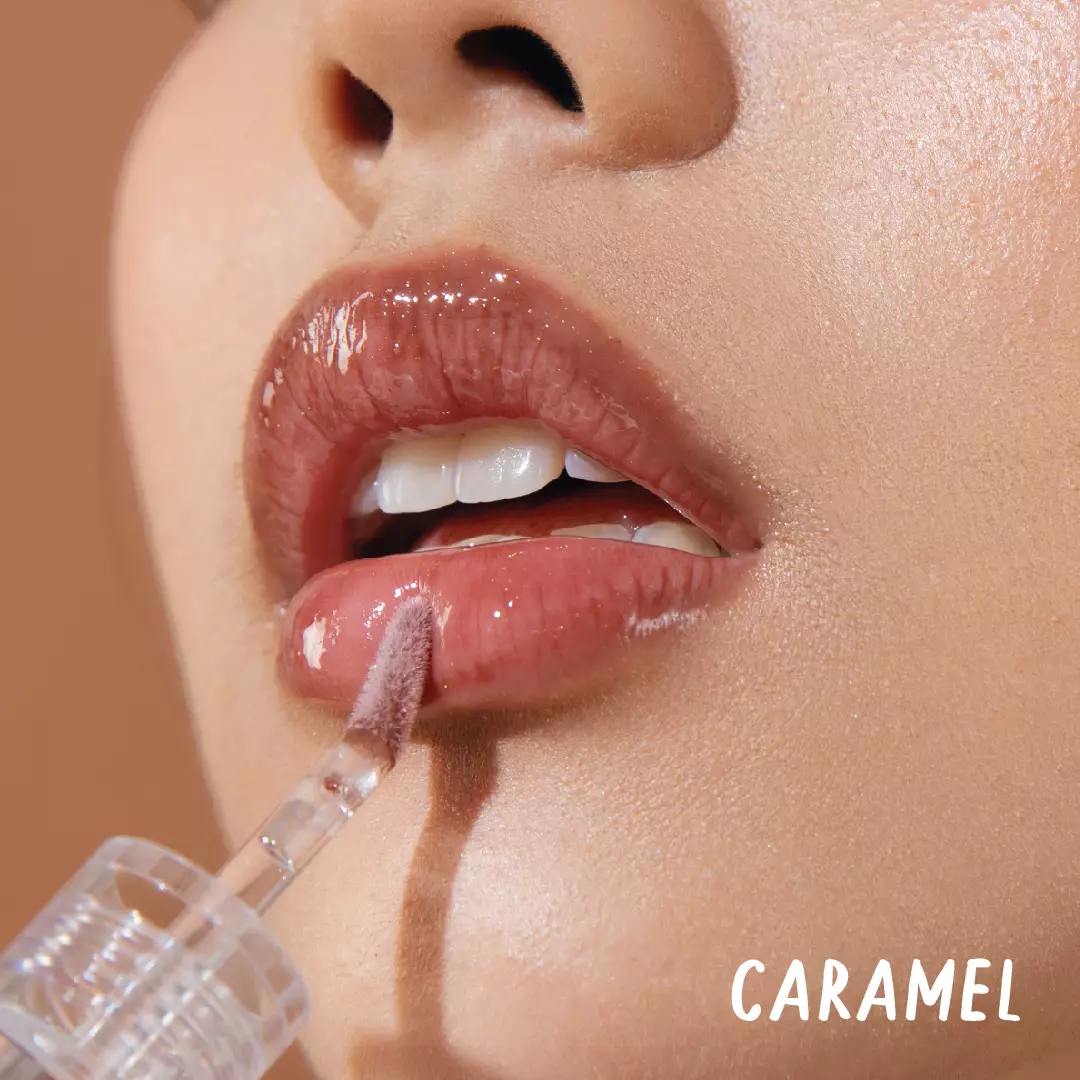 BLP x TUKU - Lip Vinyl - 2.5 ml - Lip Gloss - Caramel