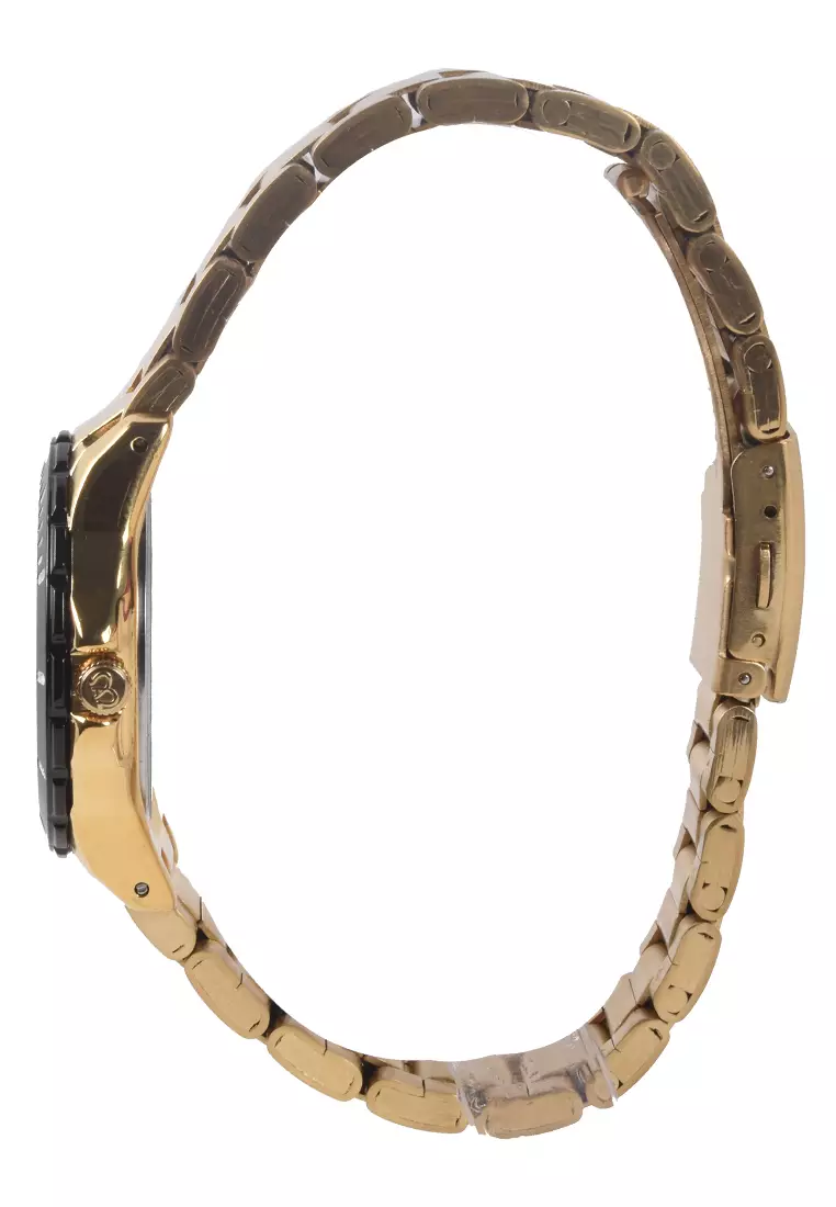 Mirage - Jam Tangan Analog Wanita - Gold - Stainless Steel Bracelet - 8549L-E