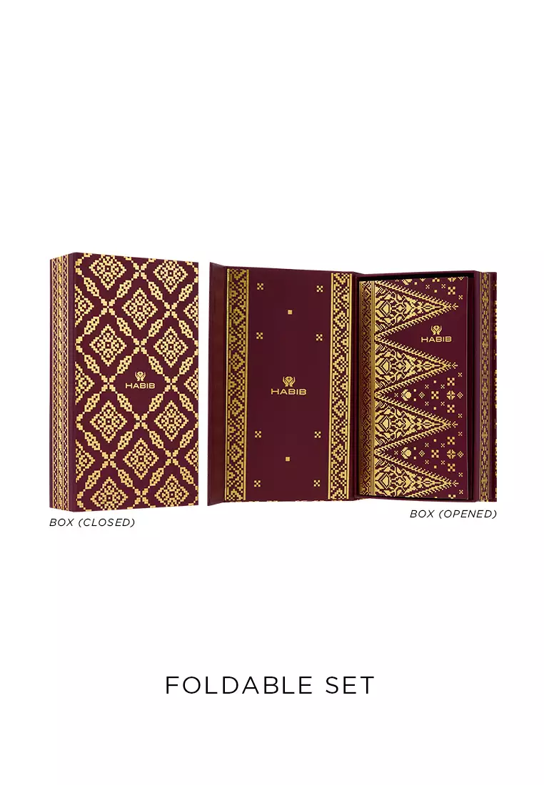 HABIB Songket Set Collection | 999.9 Gold Wafer (1.00g)
