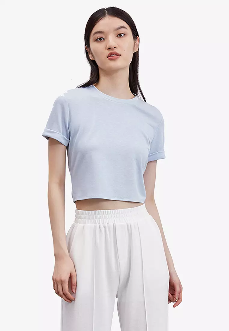 Casual crop tops hot sale
