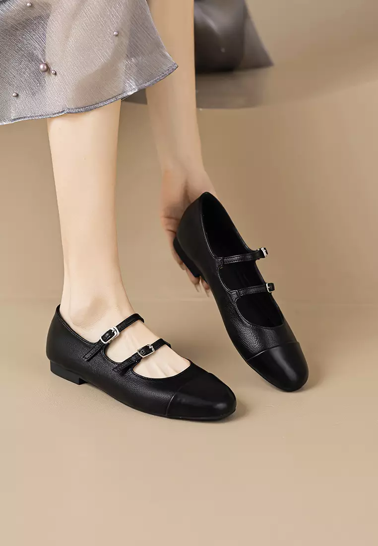 Double Strap Mary Jane Shoes WW883-1