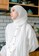 Lozy Hijab white Bawal Pleats Shawl Broken White 39D27AA7E7A1BDGS_4
