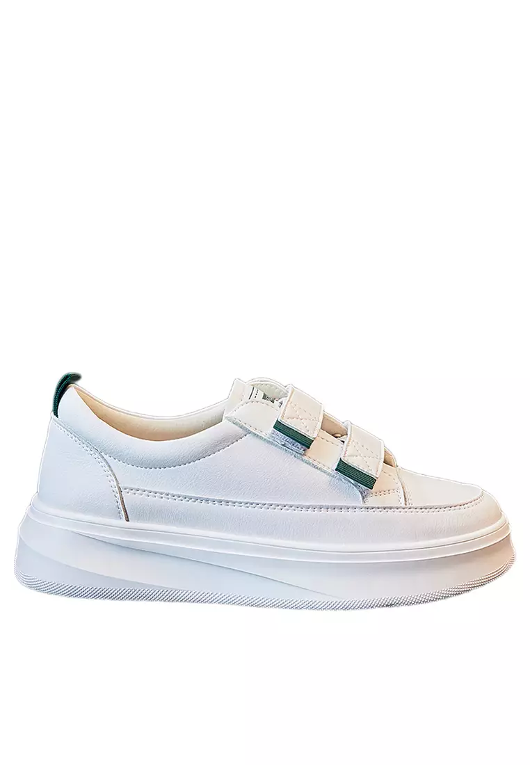 Discount on Twenty Eight Shoes  shoes - SKU: Double Velcro Casual Leather Sneakers Rx2139