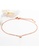 Air Jewellery gold Luxurious Brest  Star Anklet In Rose Gold A71F2AC006AF1DGS_4