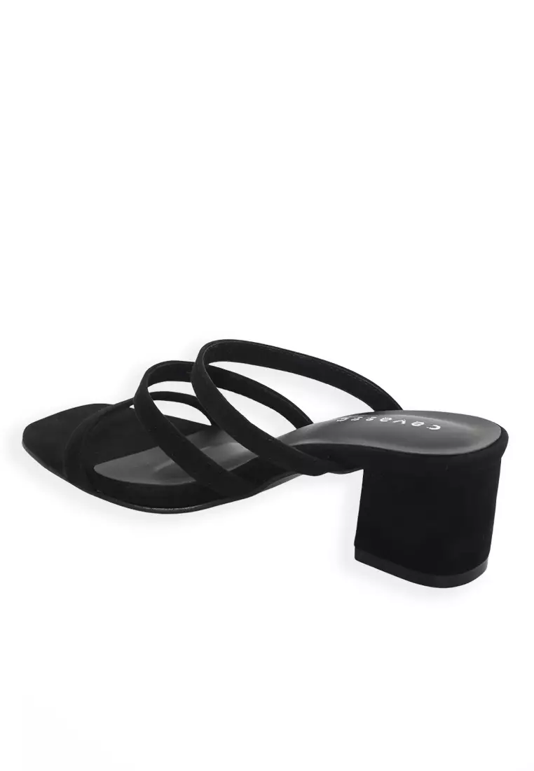 Zahra Heels Black