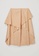 COS beige Draped Skirt D94B6AA2A37D54GS_5