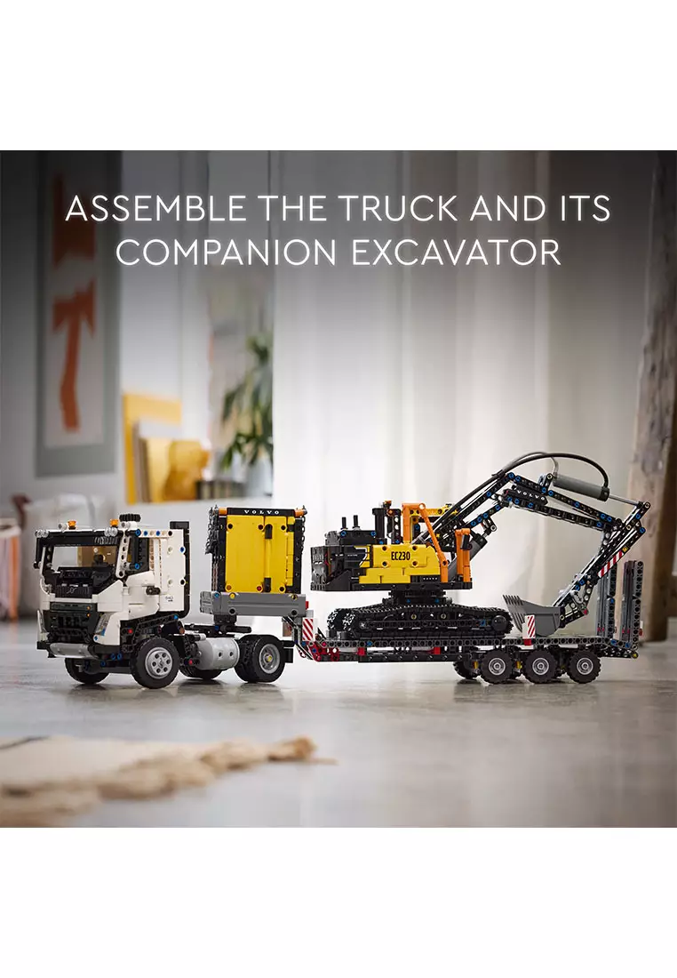 Technic 42175 Volvo FMX Truck & EC230 Electric Excavator, Age 10+, Building Blocks, 2024 (2274pcs)