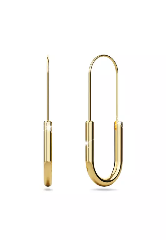 Havana Gold Dangle Earrings