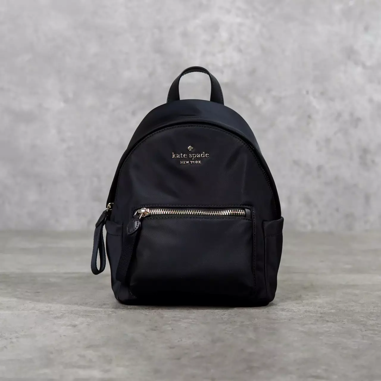 Jual Kate Spade Tas KATE SPADE GHW BLACK NYLON ZIP MINI BACKPACK