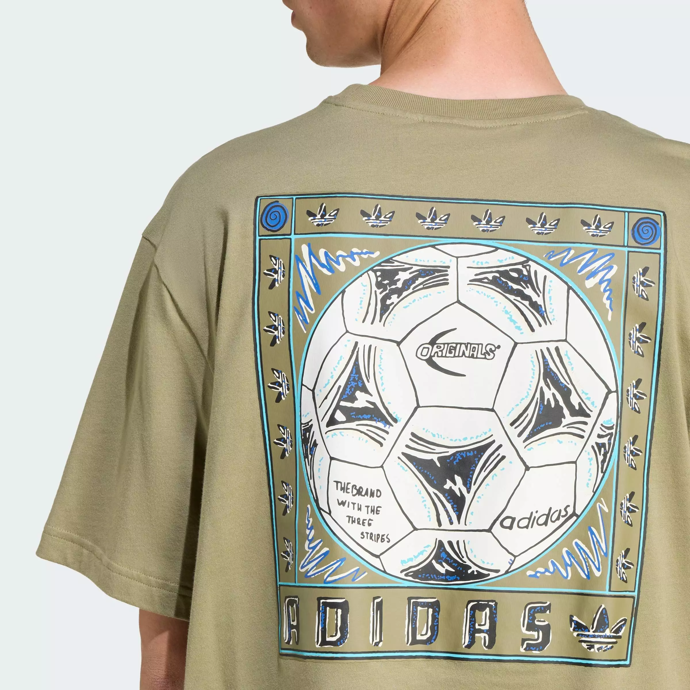 Lifestyle Graphic Tee Men Green JX3093