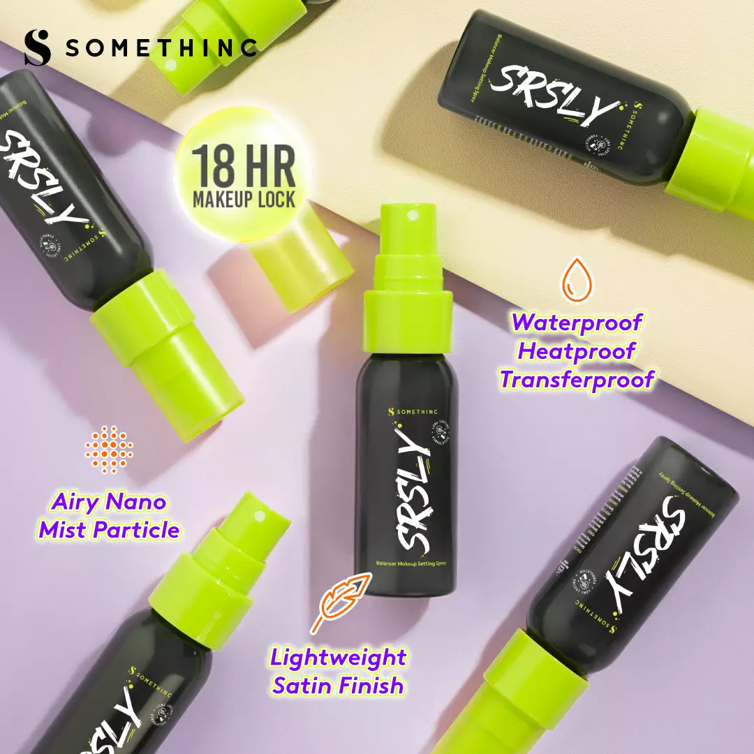 SOMETHINC SRSLY Stay Matte Make Up Setting Spray