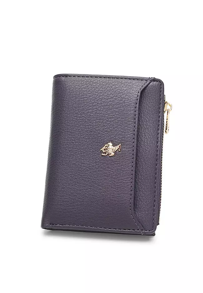 Women's 2 in 1 Purse/Wallet With Coin Compartment - Purple