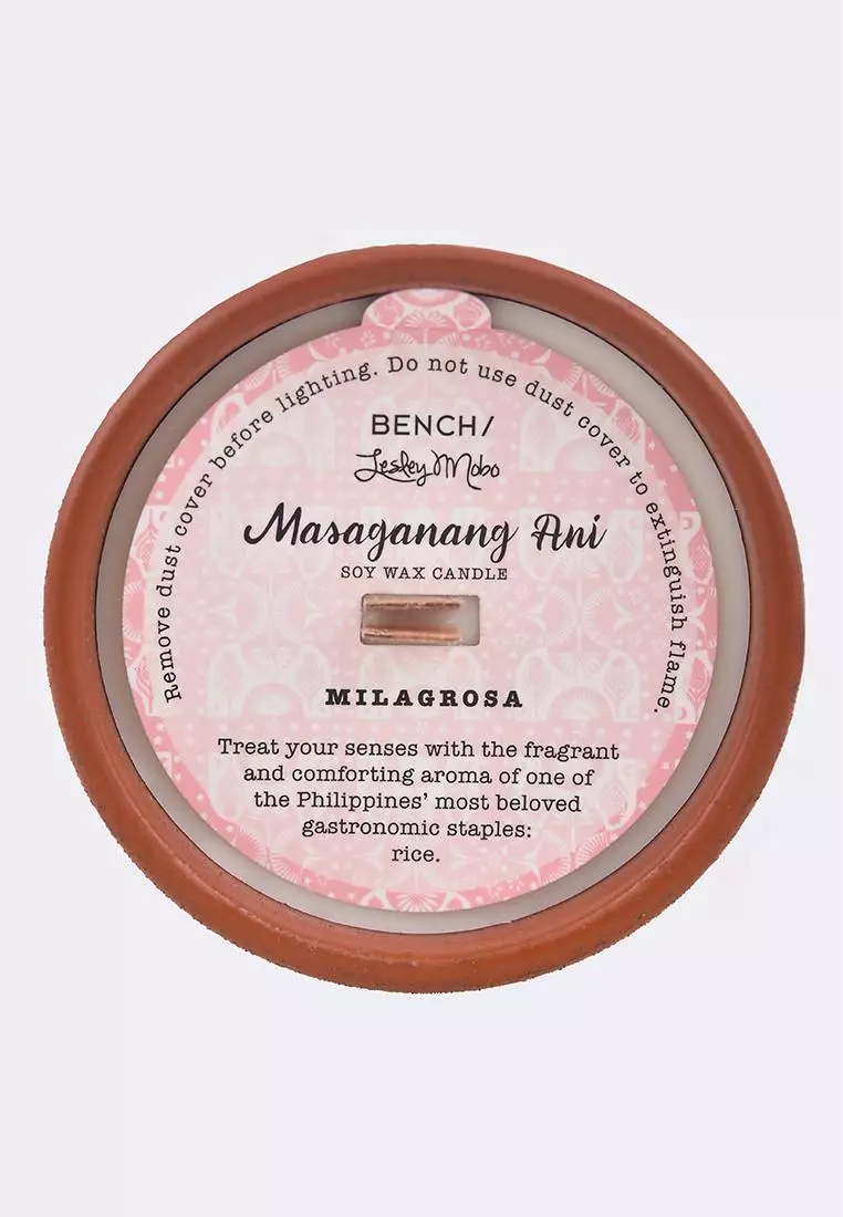 Lesley Mobo Masaganang Ani Scented Candle in Milagrosa
