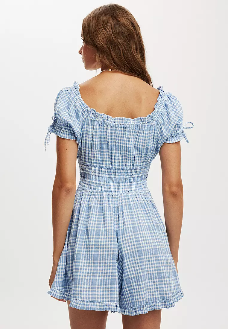 Sadie Button Through Playsuit