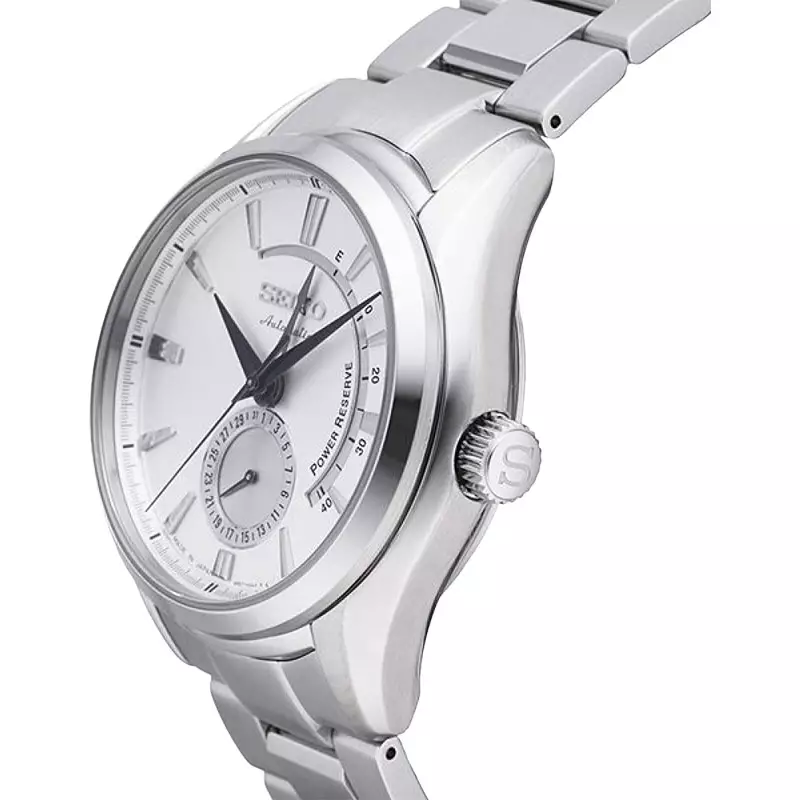 Jam Tangan Pria Seiko Presage SSA303J1 Automatic Silver Dial Stainless Steel Strap