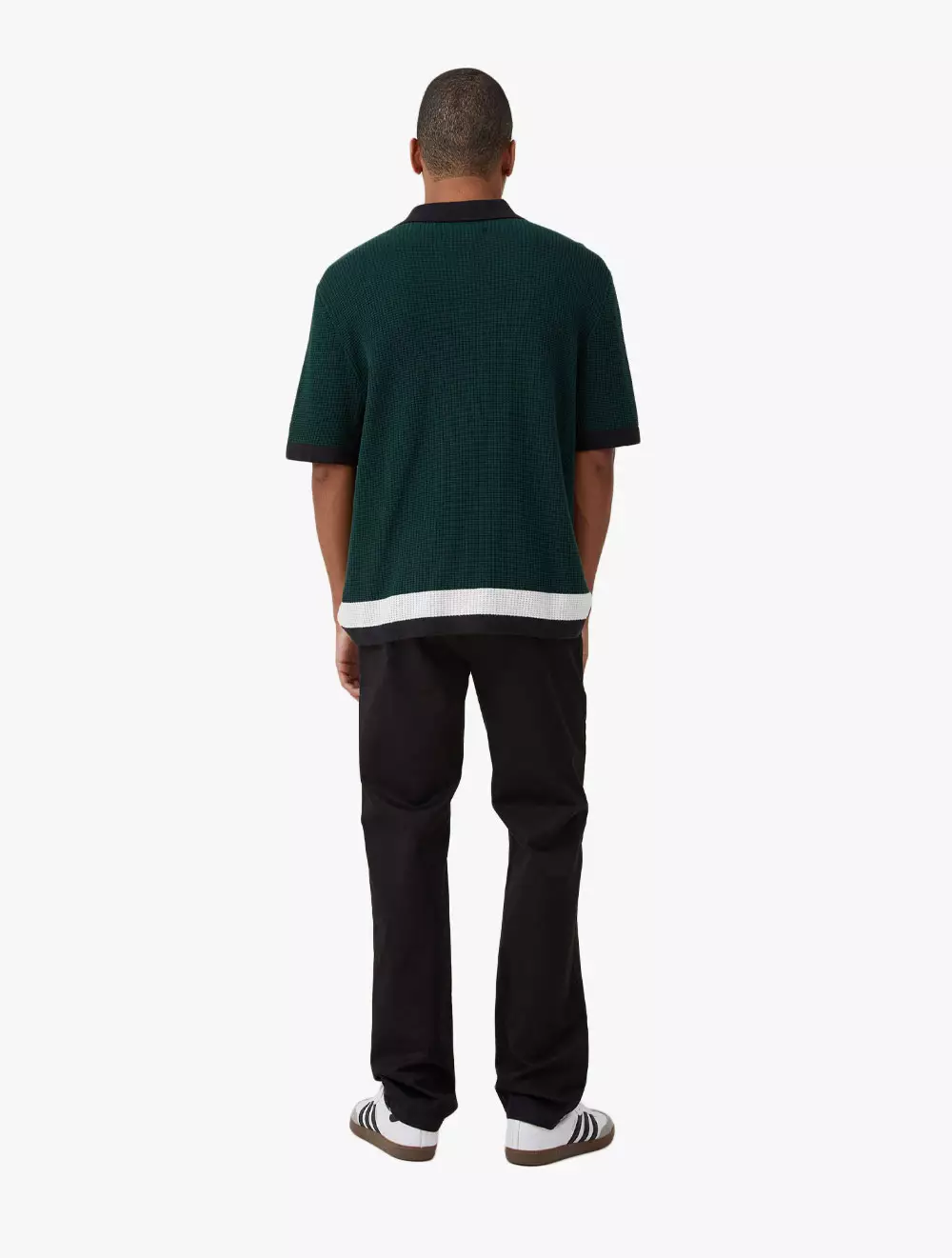 Cotton On -  Pakaian Pria  - Regular Straight Chino - Black