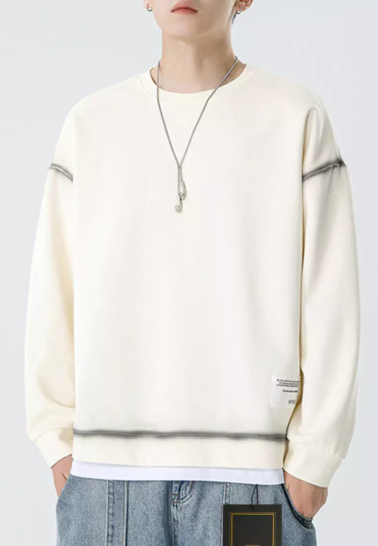 Simple Loose Solid Color Sweatshirts HP81110