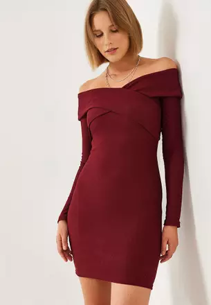 Buy Off Shoulder Dresses Online @ ZALORA Singapore