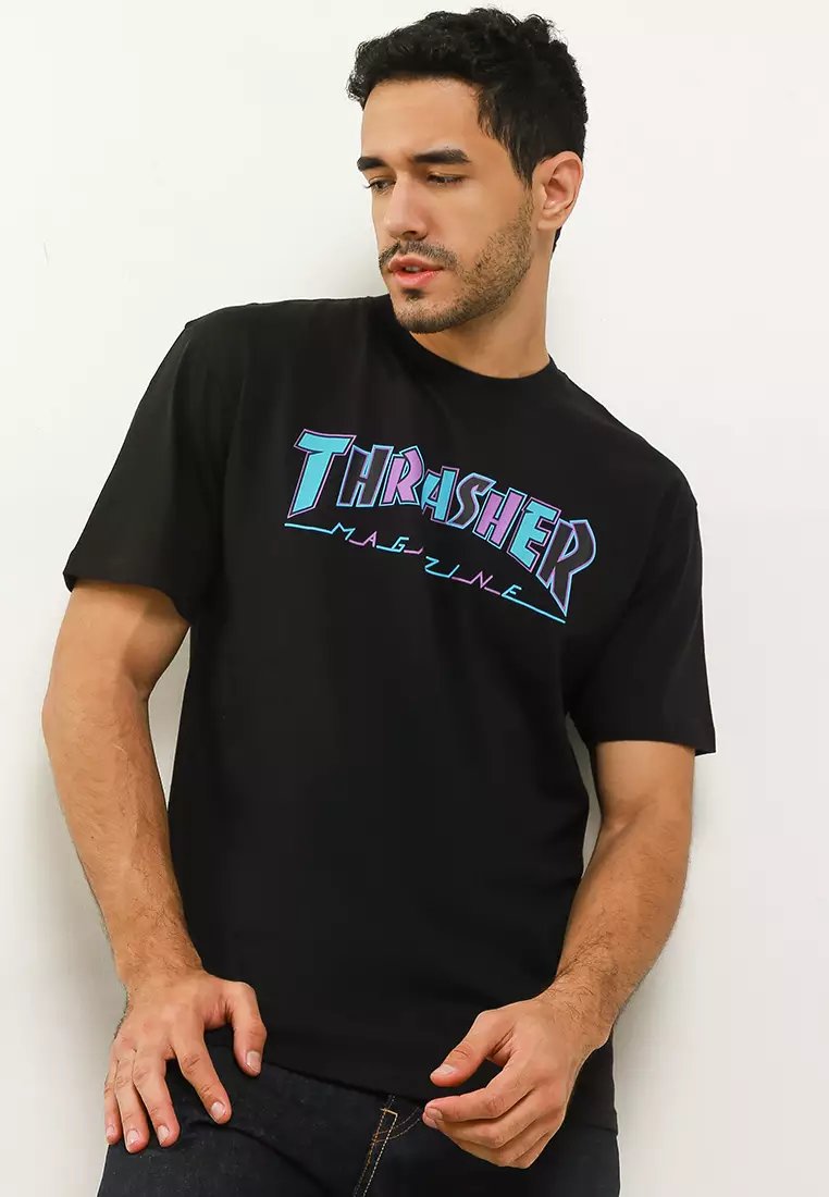 Jual Thrasher Thrasher Purple Jump S/S T-Shirt Original 2023 | Zalora  Indonesia ®