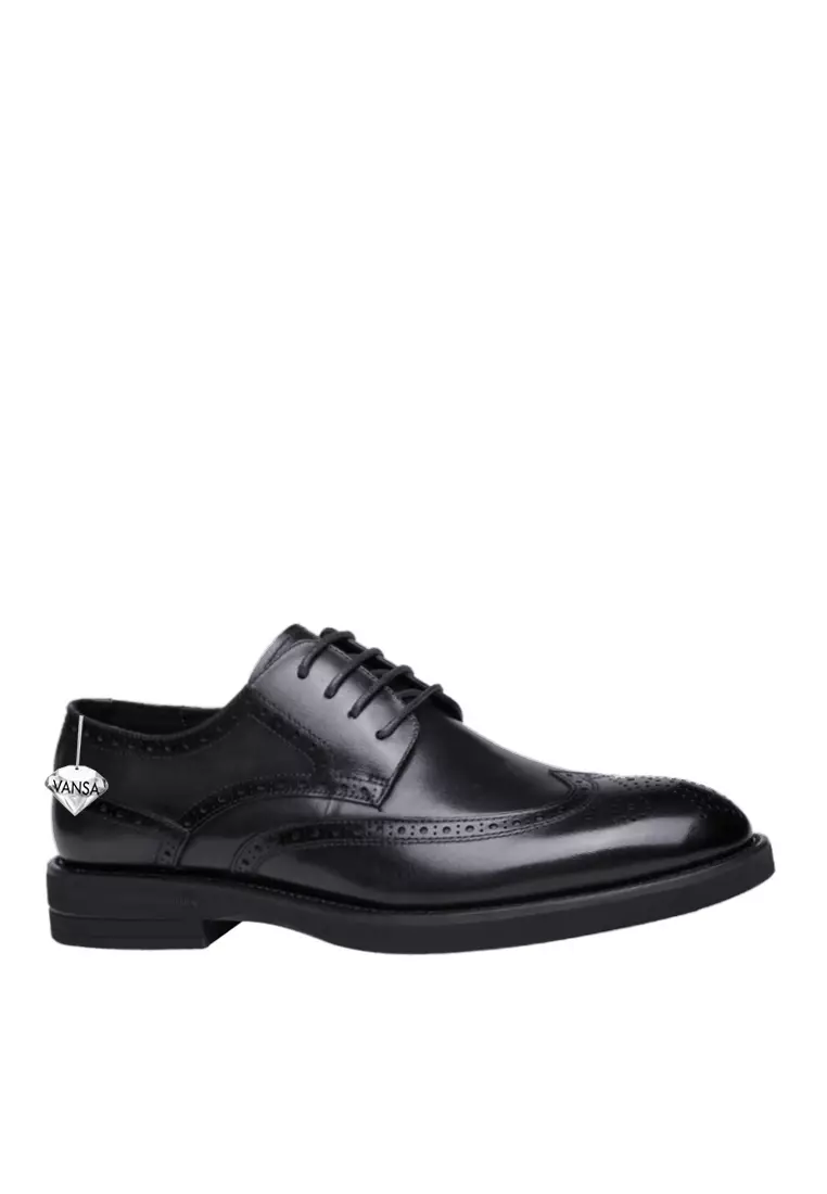 Discount on Twenty Eight Shoes  shoes - SKU: VANSA Top Layer Cowhide Carved Business Shoes VSM-F-2513A01